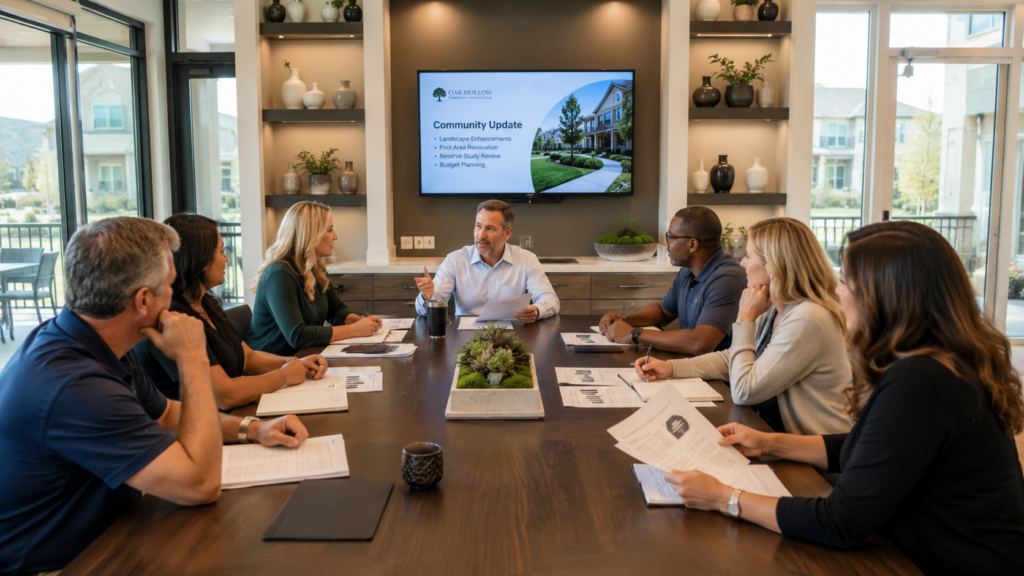 How to Run Effective HOA Board Meetings: A Guide for Board Members